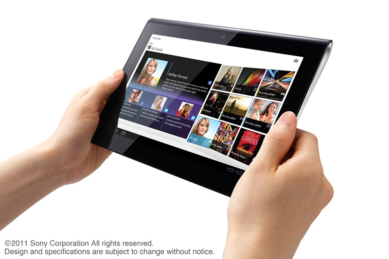 Illustration for article titled Sony's New PlayStation Tablet is a Sexy Beast